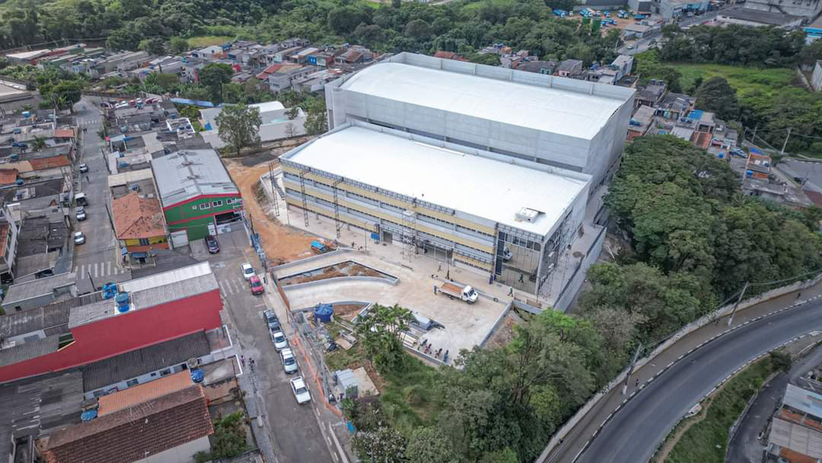 Obras Do Novo Col Gio Do Bairro Cento E Vinte Seguem Em Ritmo Acelerado