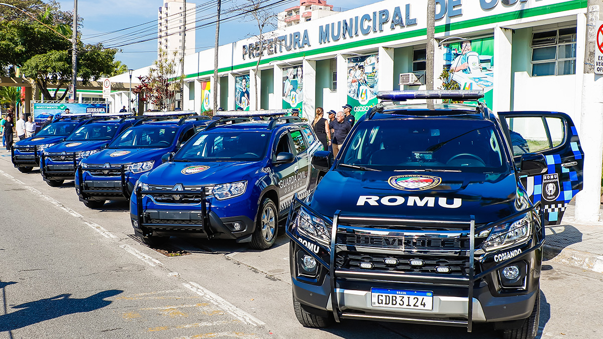 Prefeitura De Osasco Entrega Novas Viaturas Para A Gcm Jornal Arua