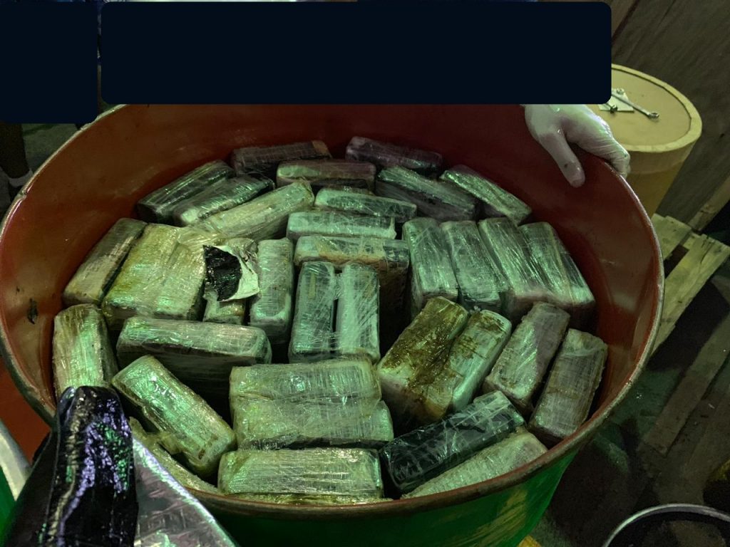 Receita Federal apreendeu 353 kg de cocaína no Porto de Santos