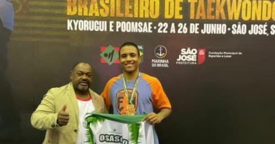 Atleta osasquense conquista Brasileiro de Taekwondo