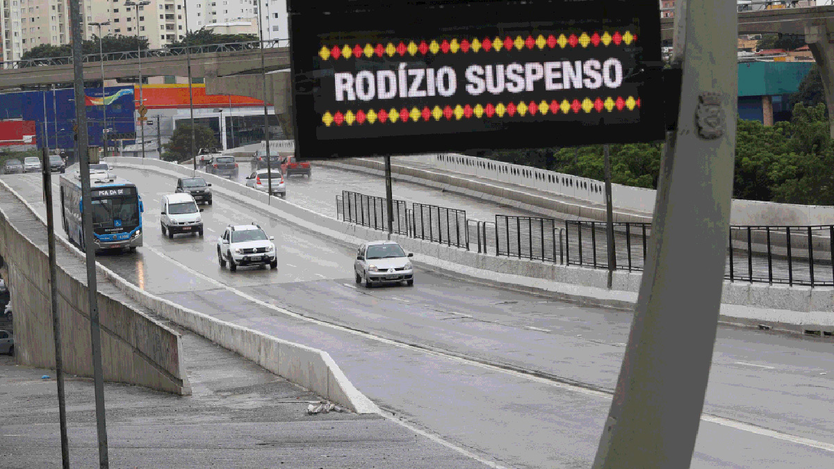 Rodízio de veículos será suspenso em São Paulo a partir de 26 de ...