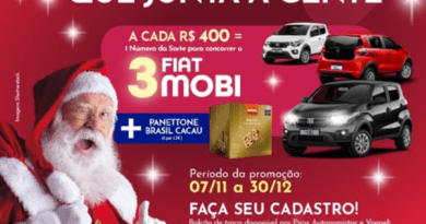 Magia do Natal no Shopping União de Osasco: Campanha de Natal tem sorteio de 3 Fiat Mobi Like