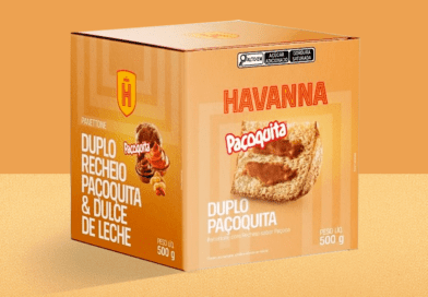 Havanna lança panetone recheado de paçoquita e doce de leite com venda exclusiva em lojas do Assaí