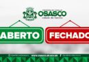 Confira o que abre e fecha no Dia do Servidor Público e Dia de Finados em Osasco Confira o que abre e fecha no Dia do Servidor Público e Dia de Finados em Osasco