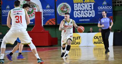 Basket Osasco recebe o Pinheiros pelo NBB nesta quarta (4) com entrada gratuita no Geodésico