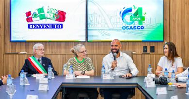 Osasco reforça laços históricos com cidade-irmã na Itália Osasco reforça laços históricos com cidade-irmã na Itália