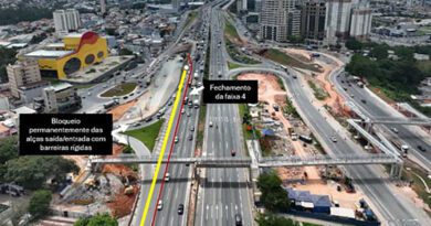 Nova alça 26B na Castello Branco será liberada nesta sexta (20) em Barueri