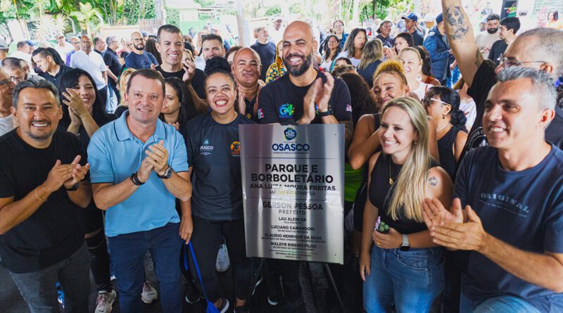 Prefeitura de Osasco entrega reforma do Parque e Borboletário no Jardim Piratininga Prefeitura de Osasco entrega reforma do Parque e Borboletário no Jardim Piratininga