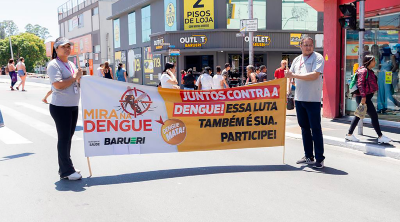 Barueri reforça combate à dengue com ações de prevenção, vacinação e atendimento Barueri reforça combate à dengue com ações de prevenção, vacinação e atendimento