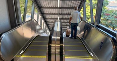 Estação Jandira da Linha 8-Diamante ganha novas escadas rolantes e melhora acesso aos passageiros