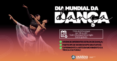 Osasco celebra o Dia Mundial da Dança 2026com programação cultural e foco em inclusão