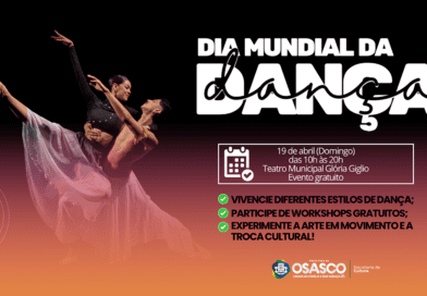 Osasco celebra o Dia Mundial da Dança 2026com programação cultural e foco em inclusão