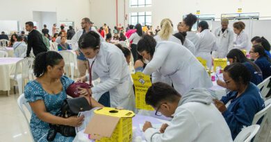 Arena de Eventos se transforma em espaço de cuidado para 300 gestantes