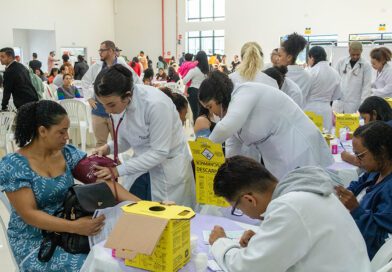 Arena de Eventos se transforma em espaço de cuidado para 300 gestantes