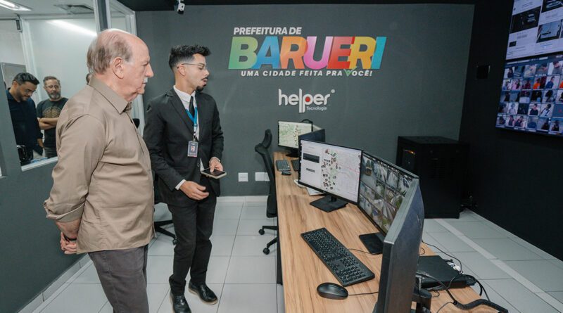 Prefeito Beto Piteri investe em tecnologia na segurança e lança Smart Barueri