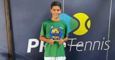 Atleta de Osasco conquista título na 1ª etapa da Copa Play Tênnis Atleta de Osasco conquista título na 1ª etapa da Copa Play Tênnis