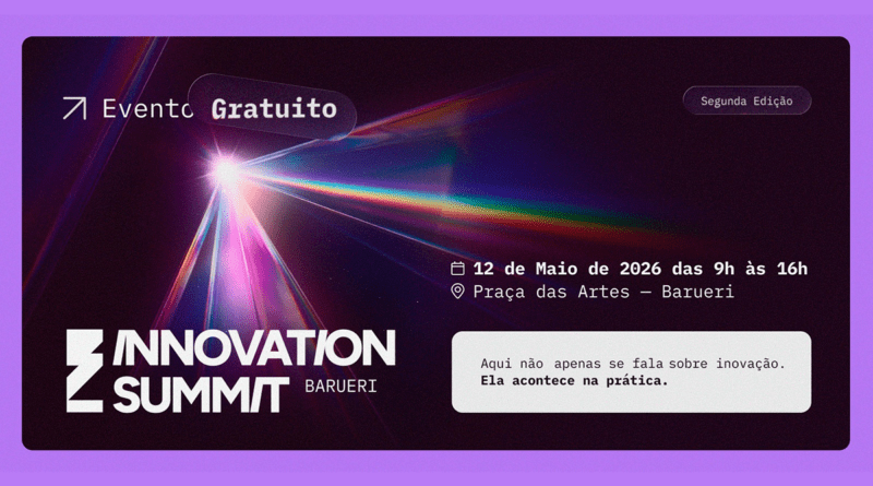 Barueri recebe 2ª edição do Innovation Summit com expectativa de 3 mil participantes Barueri recebe 2ª edição do Innovation Summit com expectativa de 3 mil participantes