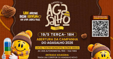  “O Mágico de Oz” abre a Campanha do Agasalho no dia 19/5 no Teatro Municipal