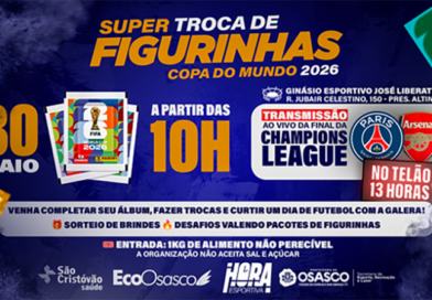 Osasco terá megaevento de troca de figurinhas da Copa do Mundo Osasco terá megaevento de troca de figurinhas da Copa do Mundo