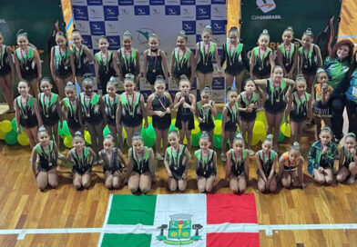 Ginástica rítmica de Osasco se destaca em Suzano Ginástica rítmica de Osasco se destaca em Suzano