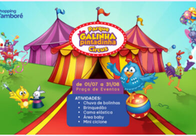 Shopping Tamboré terá férias de julho com Galinha Pintadinha, colônia de férias, cinema e atrações gratuitas para crianças Shopping Tamboré terá férias de julho com Galinha Pintadinha, colônia de férias, cinema e atrações gratuitas para crianças