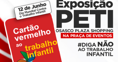 Exposição conscientiza e sensibiliza para o combate ao trabalho infantil em Osasco Exposição conscientiza e sensibiliza para o combate ao trabalho infantil em Osasco
