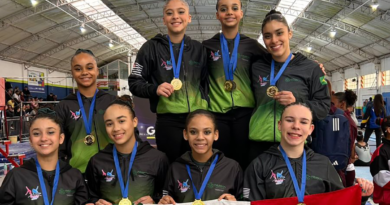 Ginastas de Osasco acumulam medalhas no Troféu Feminino