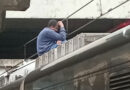 Homem sobe no teto de trem da Linha 8-Diamante e mobiliza equipes na estação General Miguel Costa
