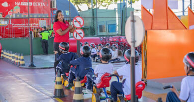 Programa gratuito ensina educação no trânsito para crianças em Barueri Programa gratuito ensina educação no trânsito para crianças em Barueri