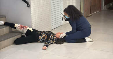 Alunos da Etec Antônio Furlan transformam TCC em simulação de emergência em Barueri