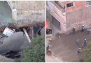 Sabesp conclui primeira fase dos reparos em cratera de Osasco; três casas seguem interditadas Sabesp conclui primeira fase dos reparos em cratera de Osasco; três casas seguem interditadas