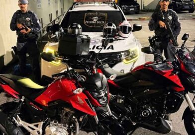 Polícia Militar detém três suspeitos e recupera motocicleta roubada em Osasco Polícia Militar detém três suspeitos e recupera motocicleta roubada em Osasco