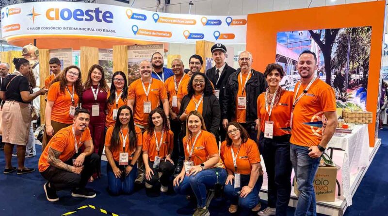 CIOESTE apresenta potencial turístico da região na ABAV Expo 2026 CIOESTE apresenta potencial turístico da região na ABAV Expo 2026